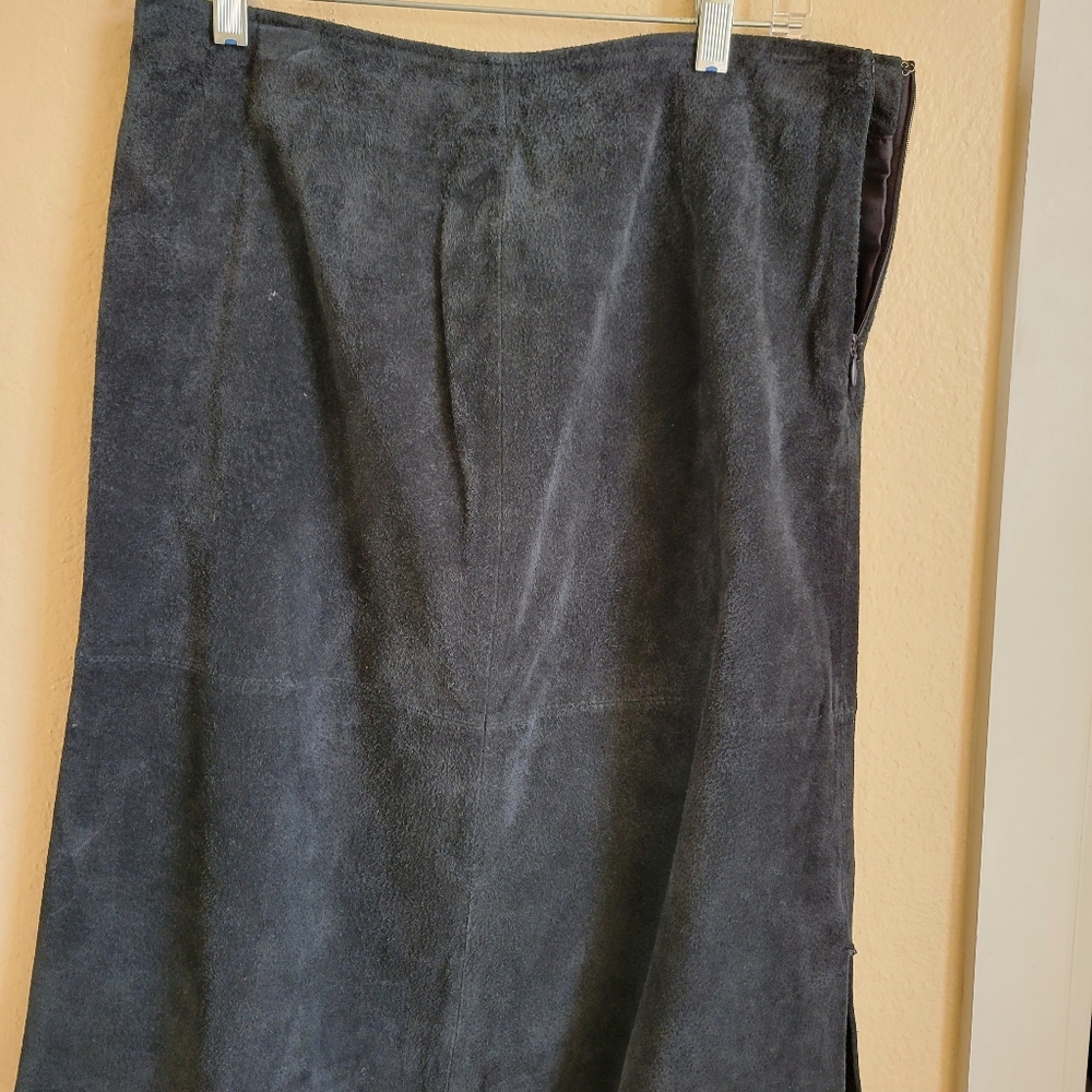 Suede Skirt by St. John's Bay
